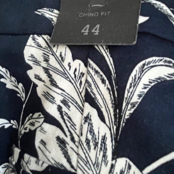 Zara chino fit patterned pants. Women Size12 - Picture 3 of 3